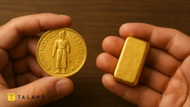 سکه پارسیان یا طلای آب شده؟