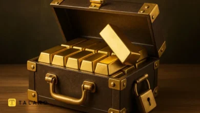 صندوق طلا یا طلای آب شده