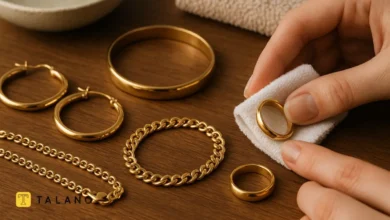 جلوگیری از سیاه شدن طلا در خانه