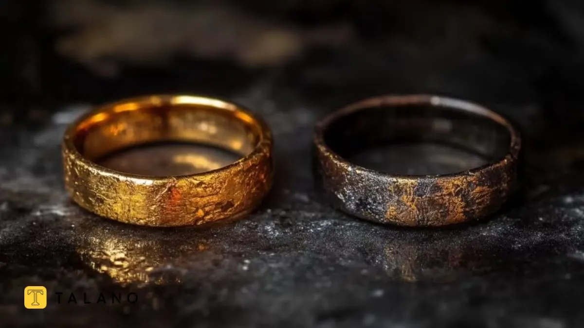 جلوگیری از سیاه شدن طلا در خانه