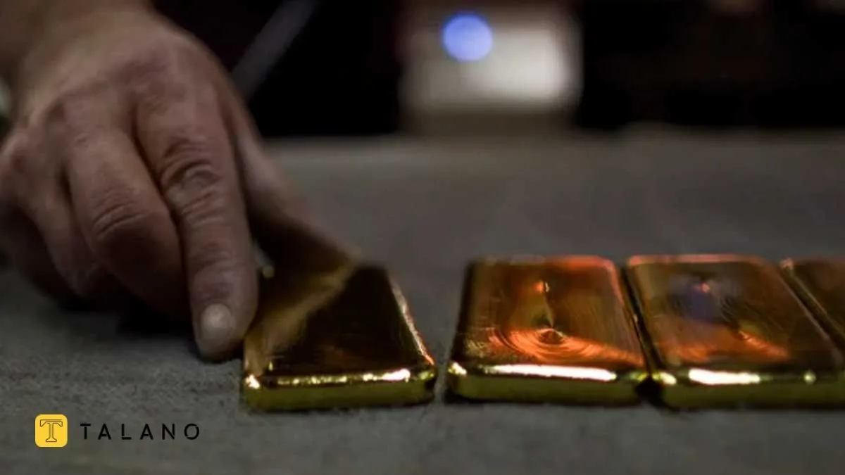 فرآیند تولید طلای آب‌ شده 