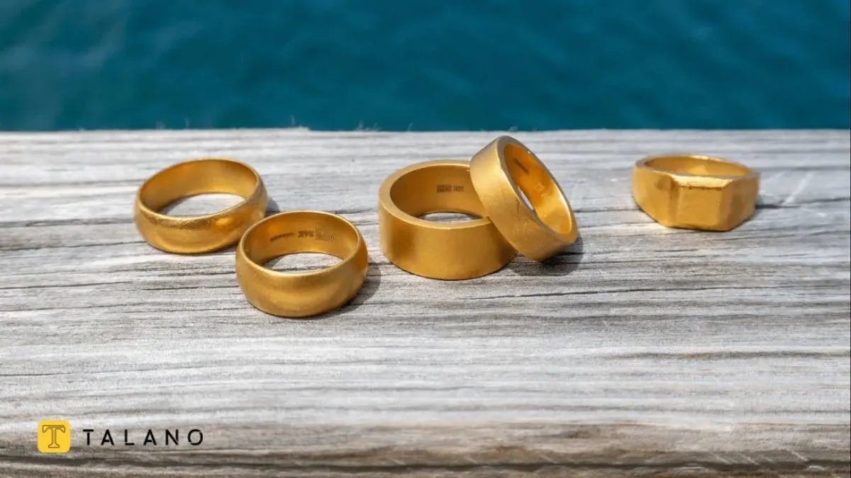 رابطه اندازه سنگ‌ها با قیراط طلا