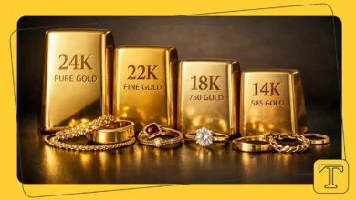 انواع عیار طلا