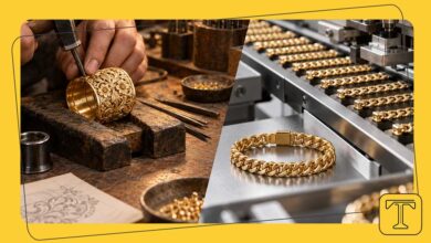 تفاوت طلای دست ساز و ماشینی